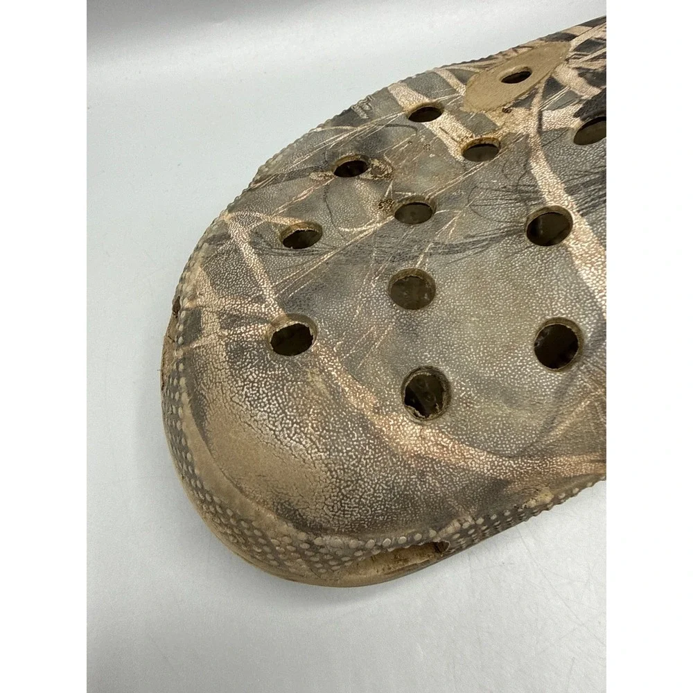 Crocs Duck Commander Limited Edition Camo Clogs Mens 10 Brown Yellow Advantage